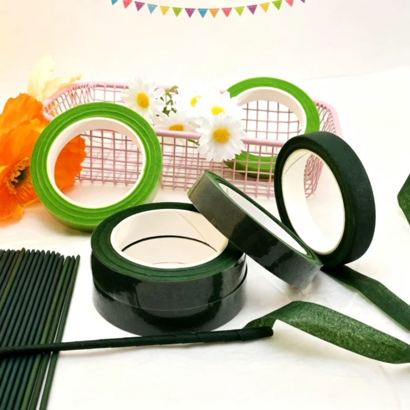 Floral Tape Green - Green Waterproof Floral Tape Adhesive Florist
