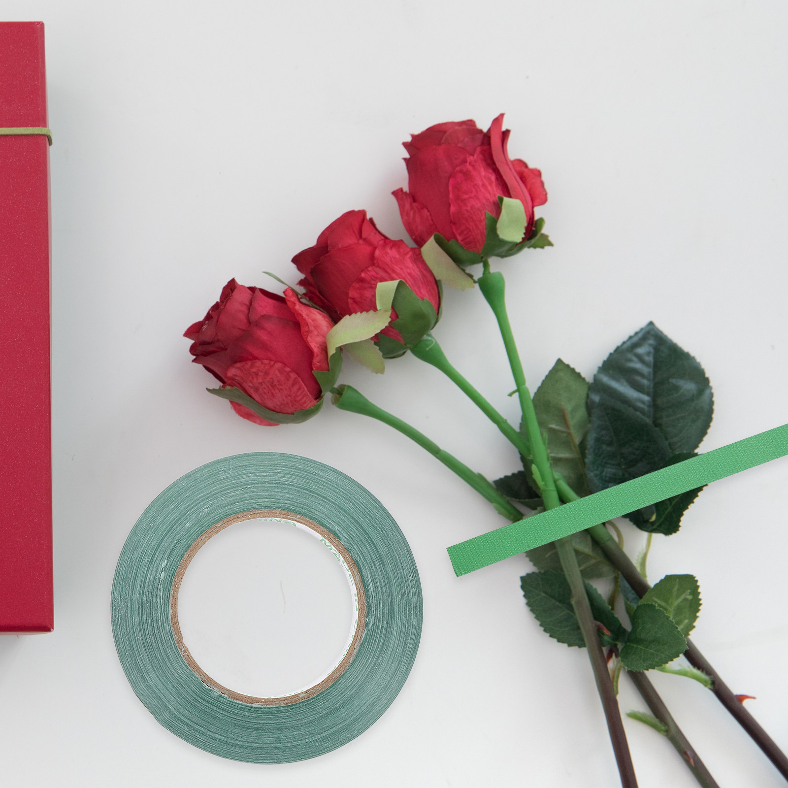 1 Roll Green Florist Tape Wate - Floral Tape Green 评论和价格