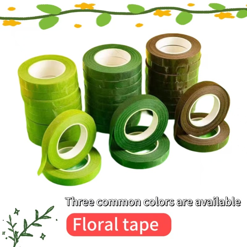 1-12Rolls Green Bouquet Floral - Floral Tape Green 评论和价格