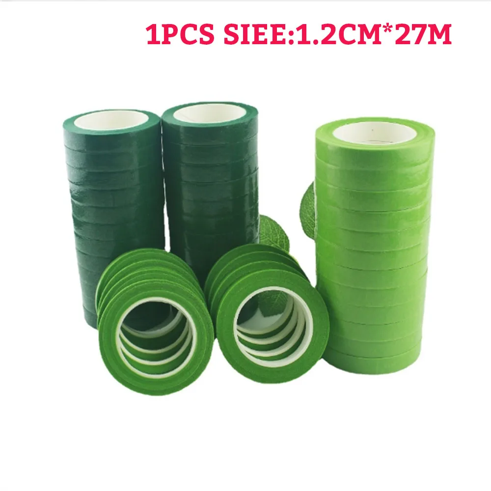 1-10pcs Bouquet Floral Stem Ta - Floral Tape Green 评论和价格