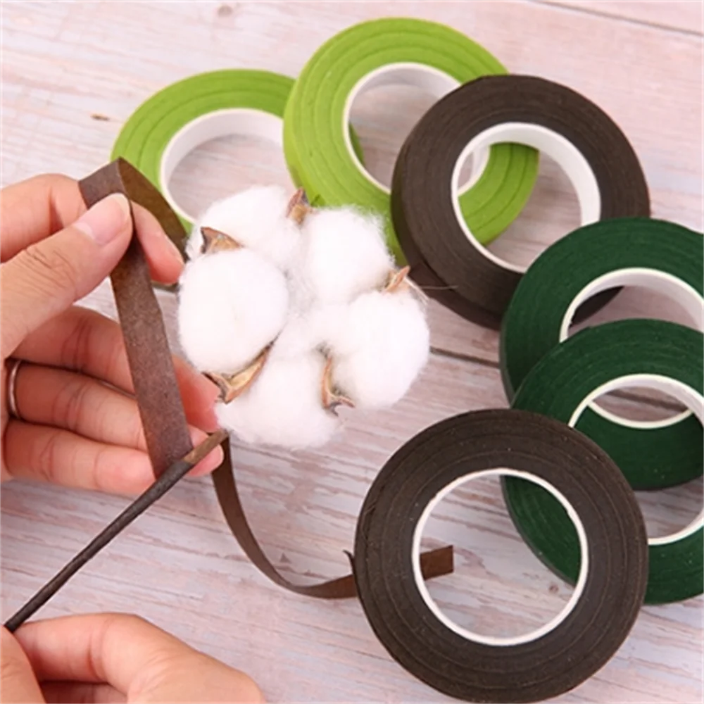 1-10pcs Bouquet Floral Stem Ta - Floral Tape Green 评论和价格
