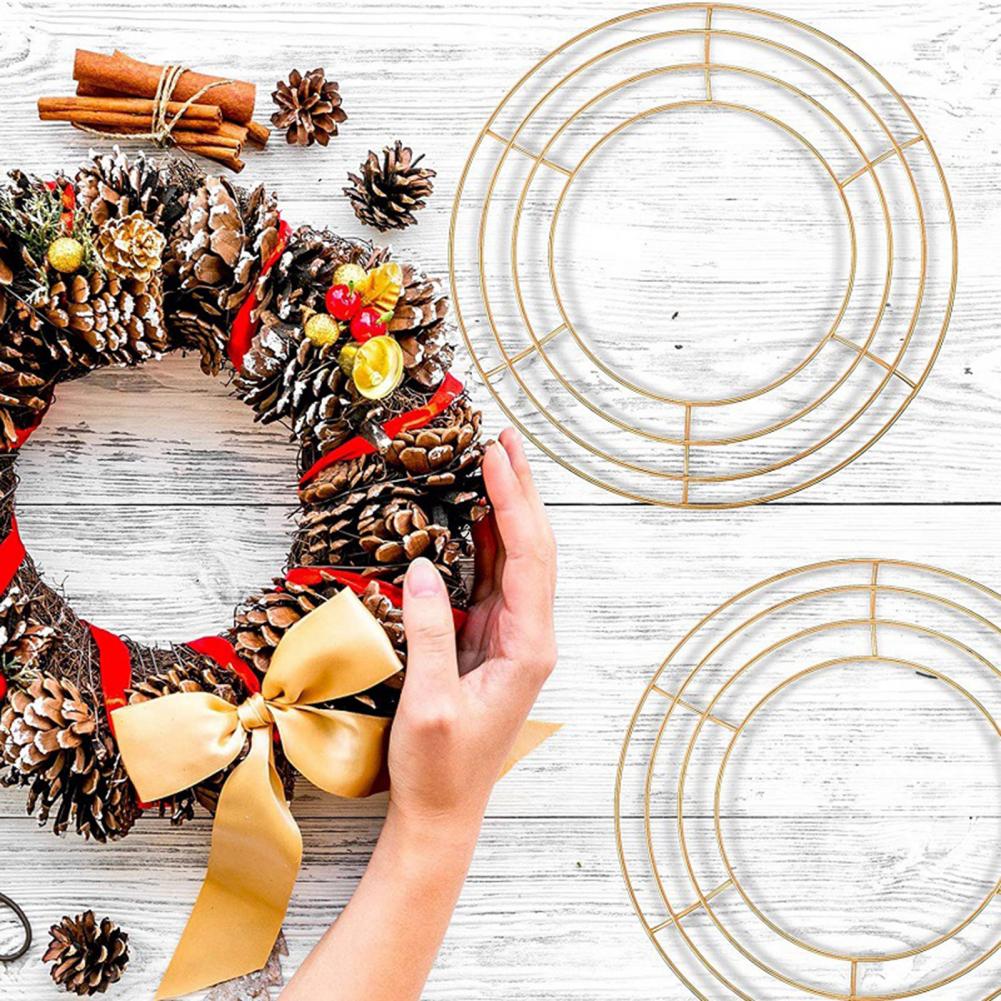 20-40cm Wreath Frame Wall Hang - Wreath Form Wire 评论和价格