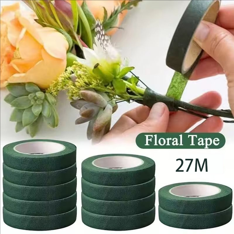 30 Yard 12MM Floral Stem Tape  - Floral Tape Green 评论和价格