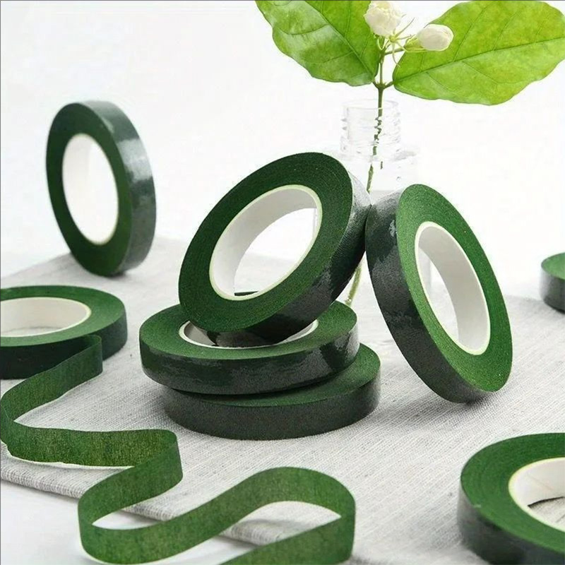 30 Yard 12MM Floral Stem Tape  - Floral Tape Green 评论和价格