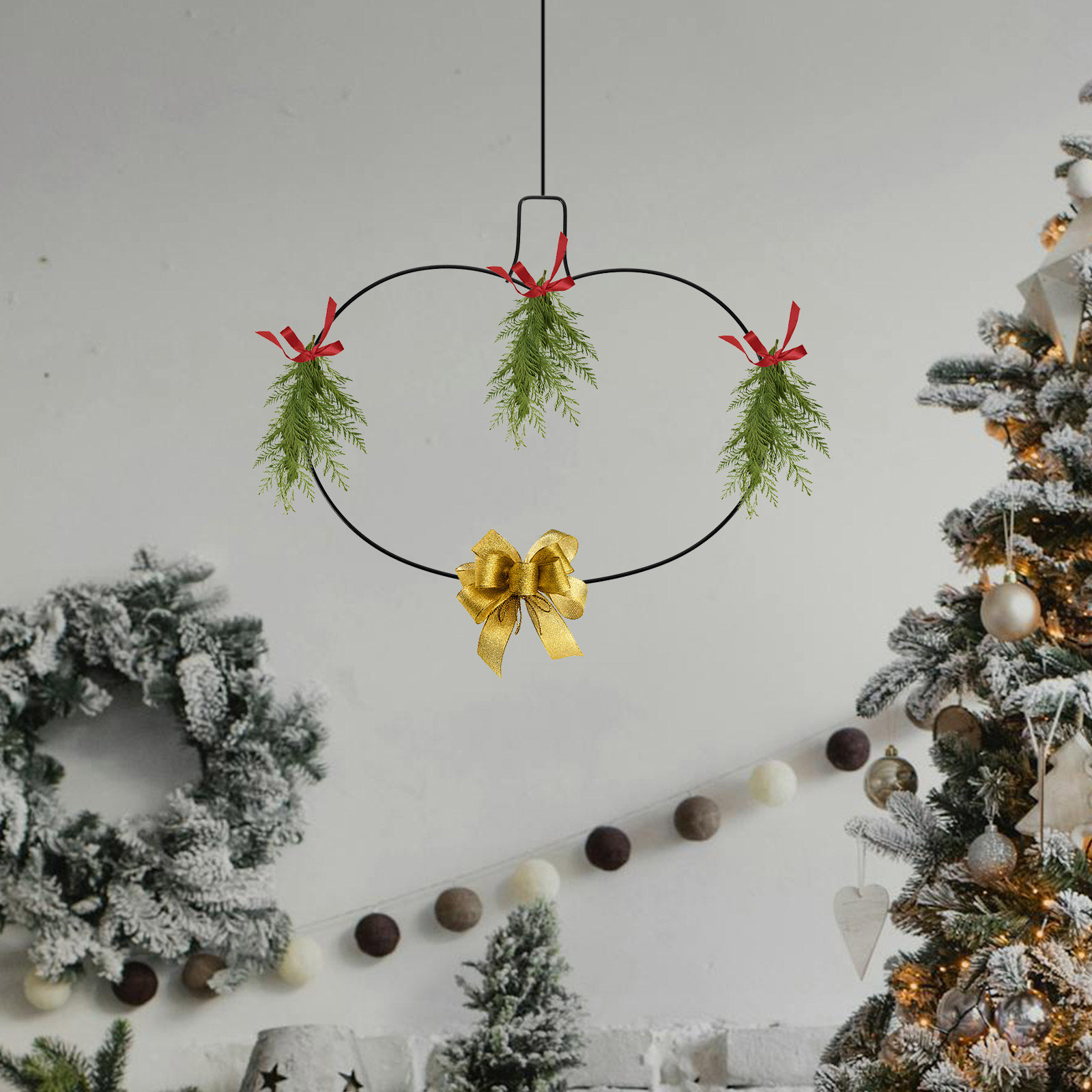 Pumpkin Shaped Metal Wreath Fr - Wreath Form Wire 评论和价格