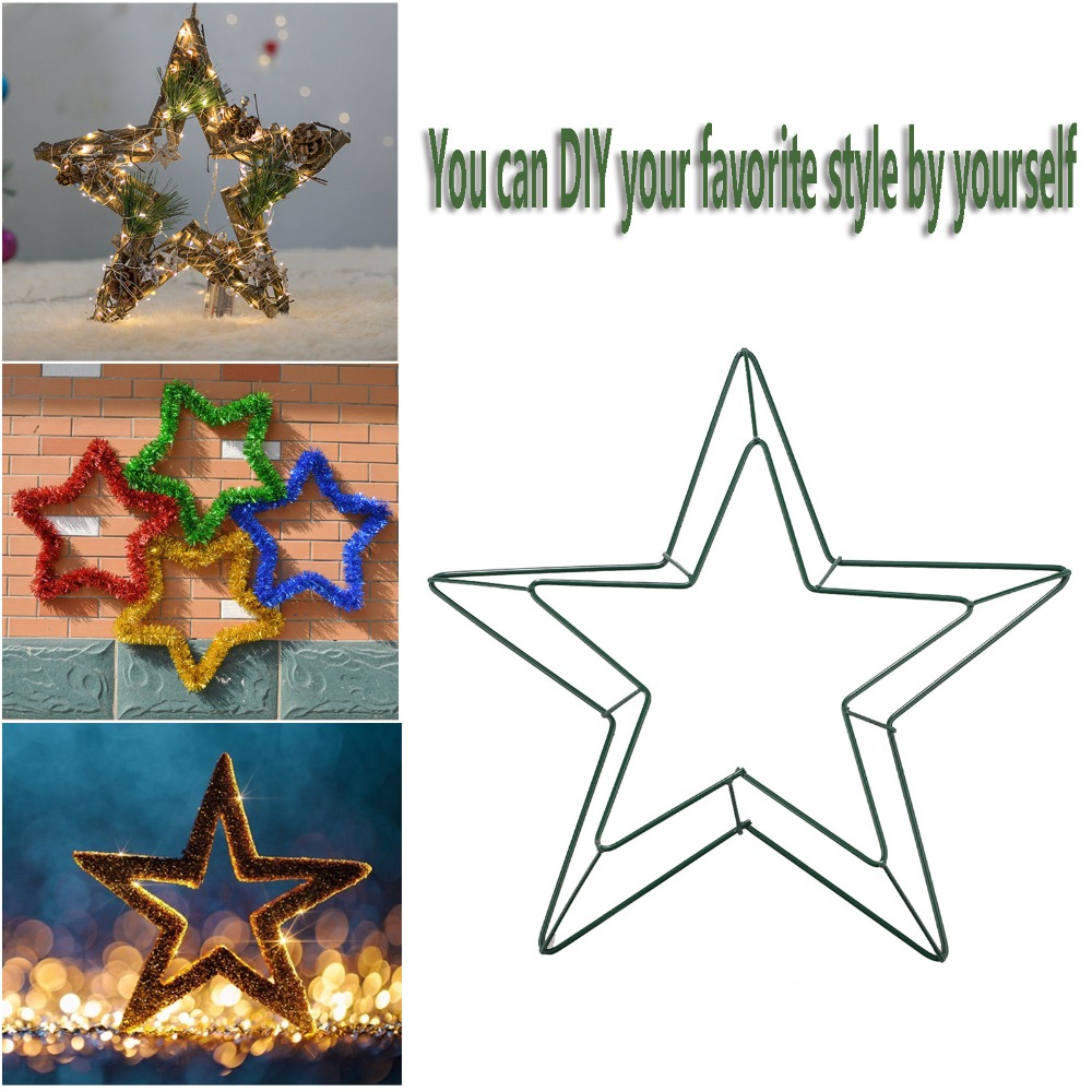 Floral Crafts Metal Wire Star  - Wreath Form Wire 评论和价格