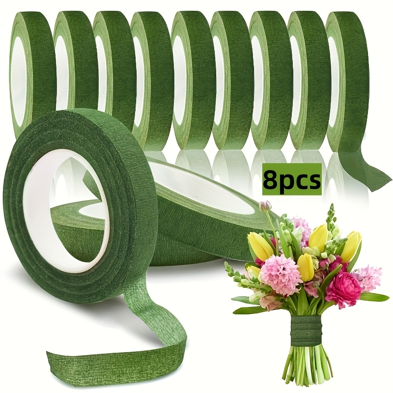 1. 8Pcs Green Self-adhesive Fl - Floral Tape Green 评论和价格