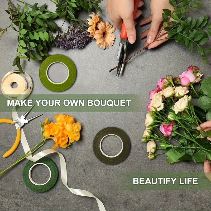 1. 8Pcs Green Self-adhesive Fl - Floral Tape Green 评论和价格