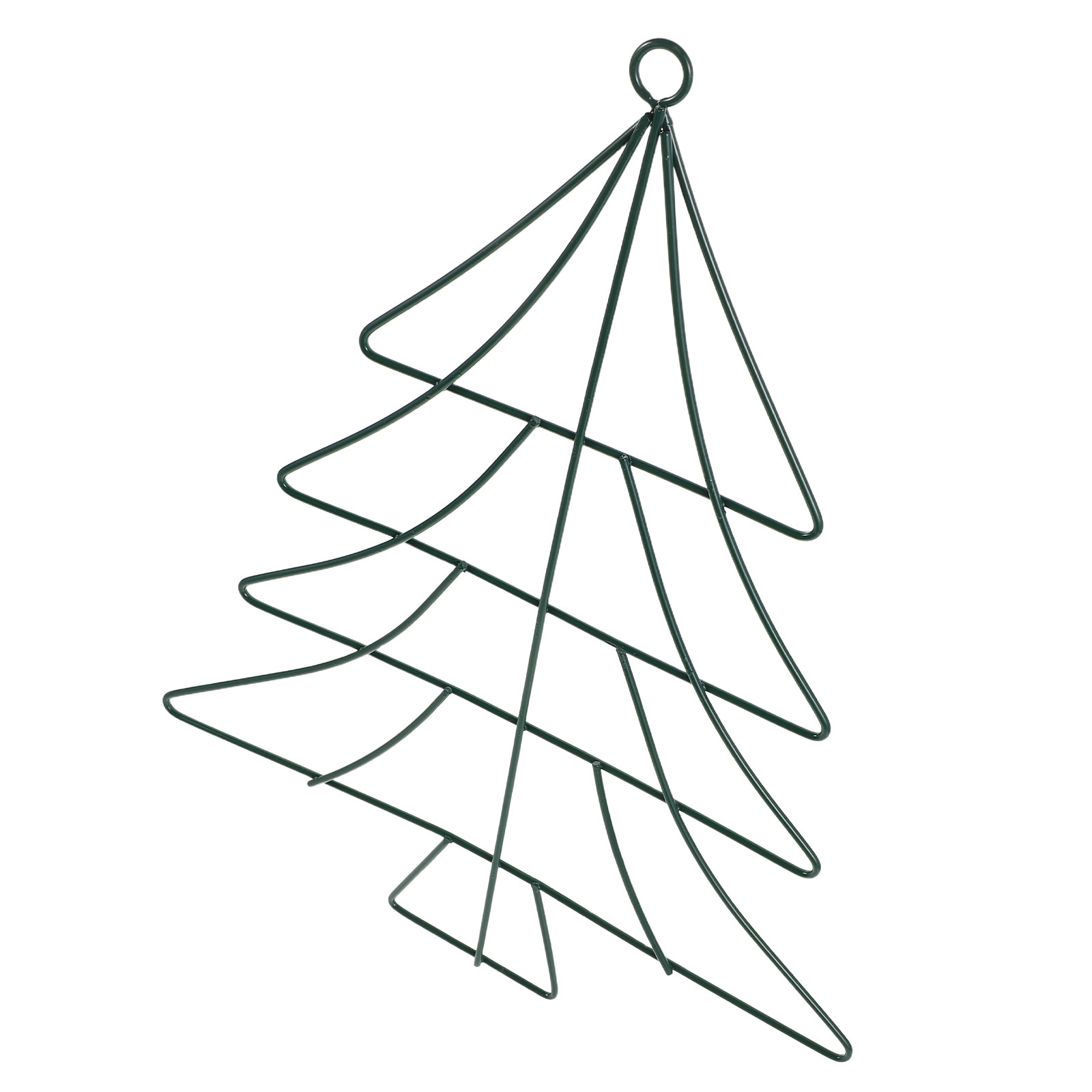 Christmas Tree Shaped Metal Wr - Wreath Form Wire 评论和价格